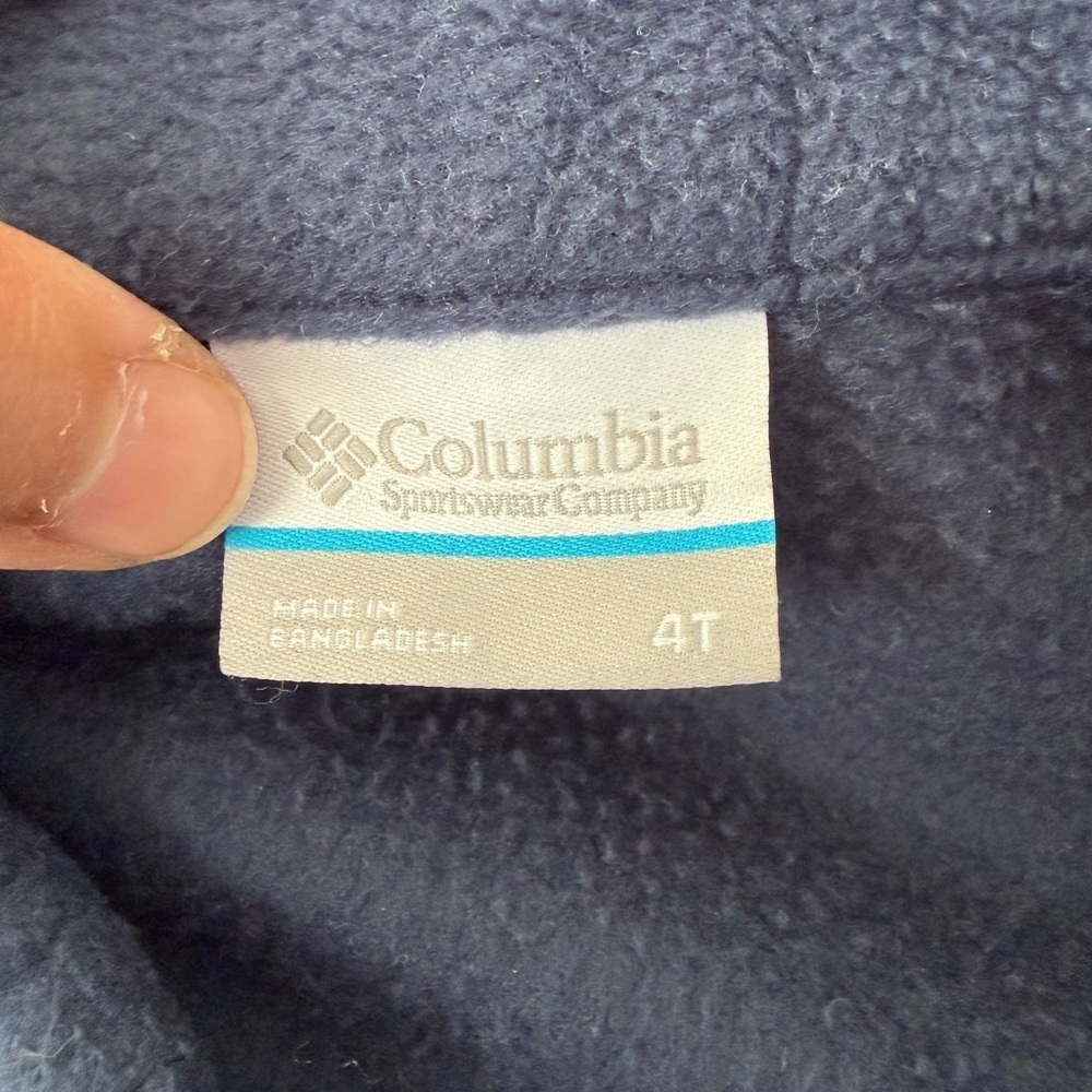 Columbia Navy Fleece Outerwear - Picture 3 of 5